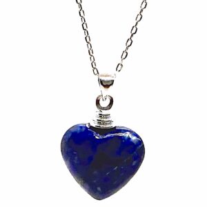 Genuine Afghan Lapis Lazuli Heart Pentant Symbol  of Love