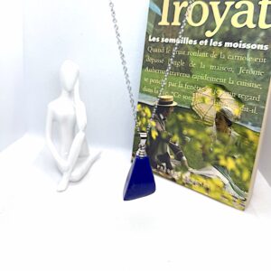 Tapered Blue Shard – Natural Lapis Lazuli Pendant