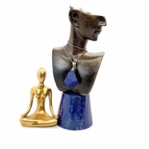 Uncut Lapis Lazuli Gem Pendant – From Badakhshan Mines