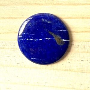 Round Cut Cabochon Lapis Lazuli– Natural Afghan