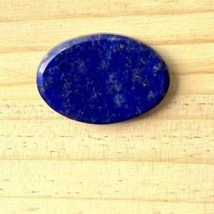 Imperial Oval Cut Lapis Lazuli – Elegant Blue Form