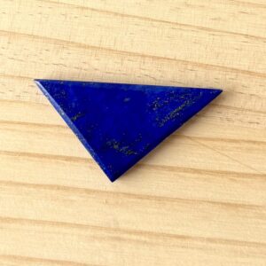 Right-Angle Triangle Cut Lapis Lazuli – Sharp Artisan Shape
