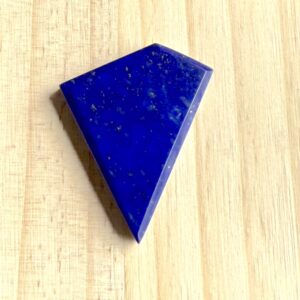 Triangle  Imperial Cut Lapis Lazuli – Geometric Afghan Stone