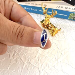 Afghan Royal Touch – Deep Blue Lapis Ring