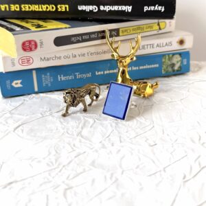 Royal Bar – Rectangular Lapis Lazuli Silver Ring